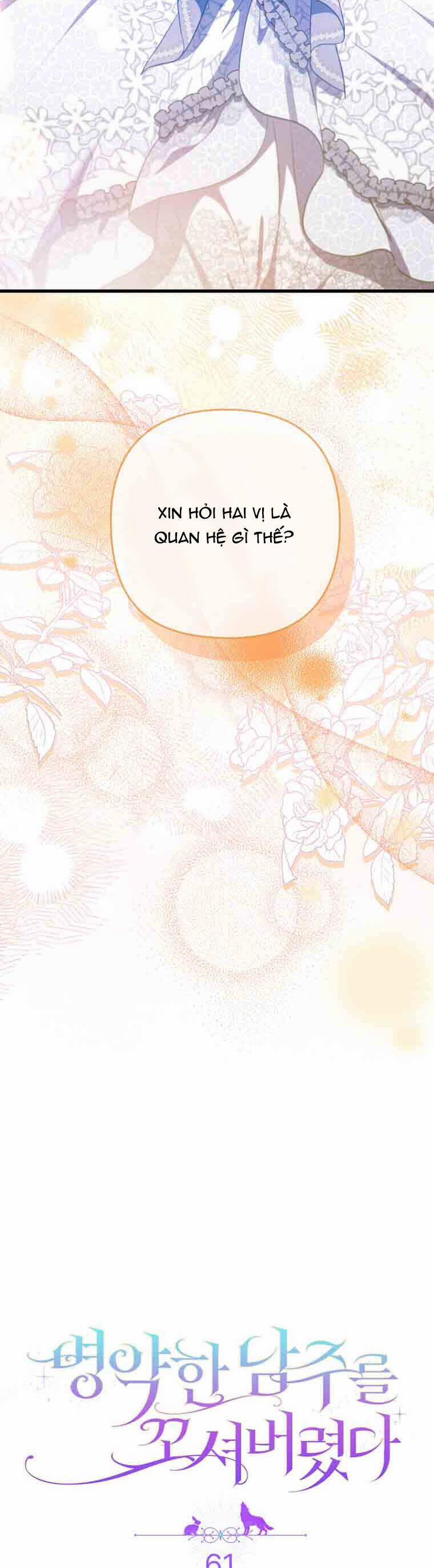 Tôi Bị Quyến Rũ Bởi Nam Chính Ốm Yếu 61 trang 1