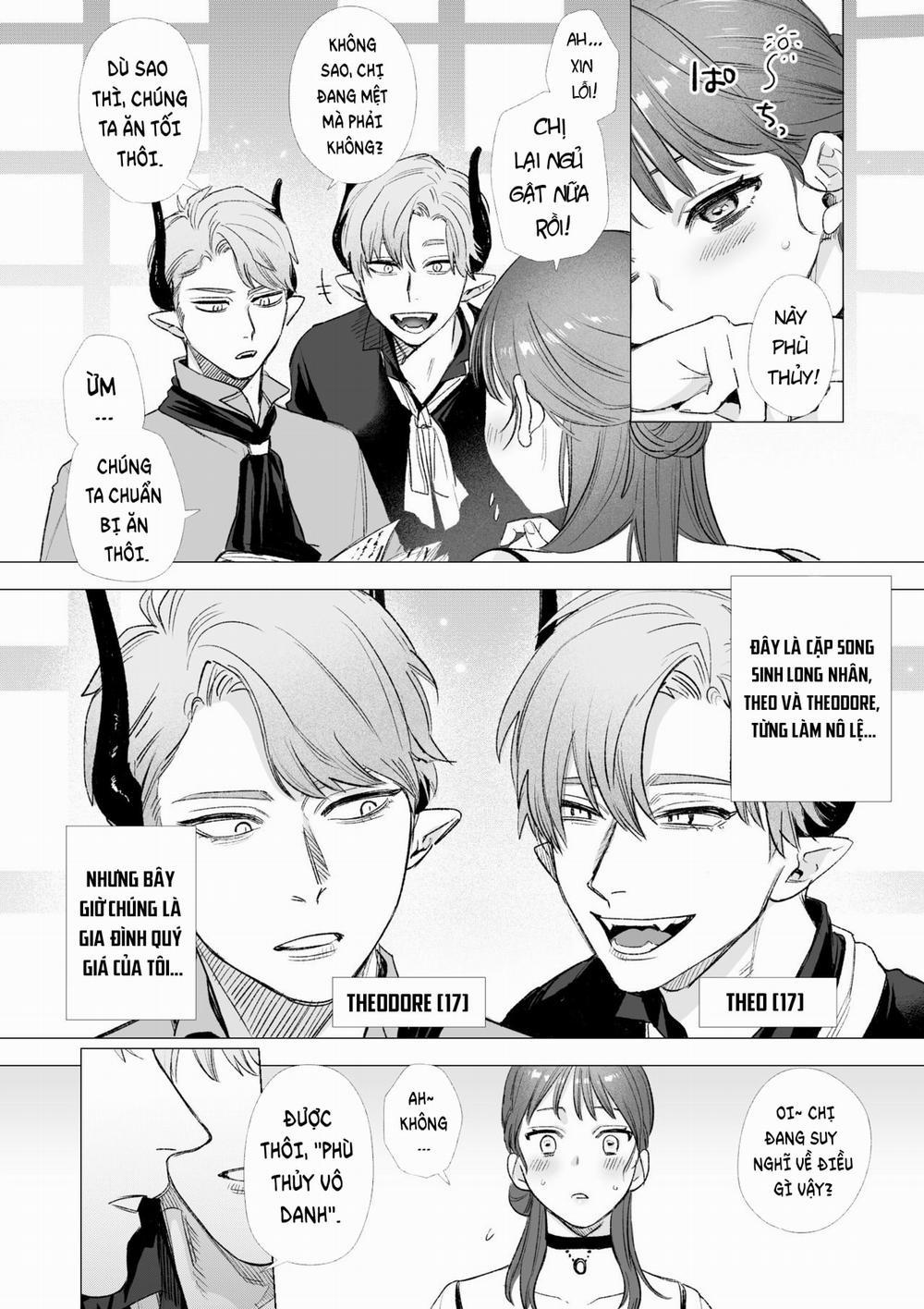 Tôi bị thôi miên giao phối với cặp song sinh nô lệ của bộ tộc rồng 1 trang 13