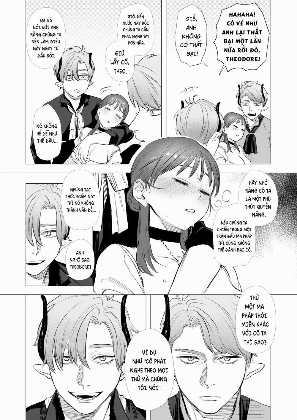 Tôi bị thôi miên giao phối với cặp song sinh nô lệ của bộ tộc rồng 1 trang 17