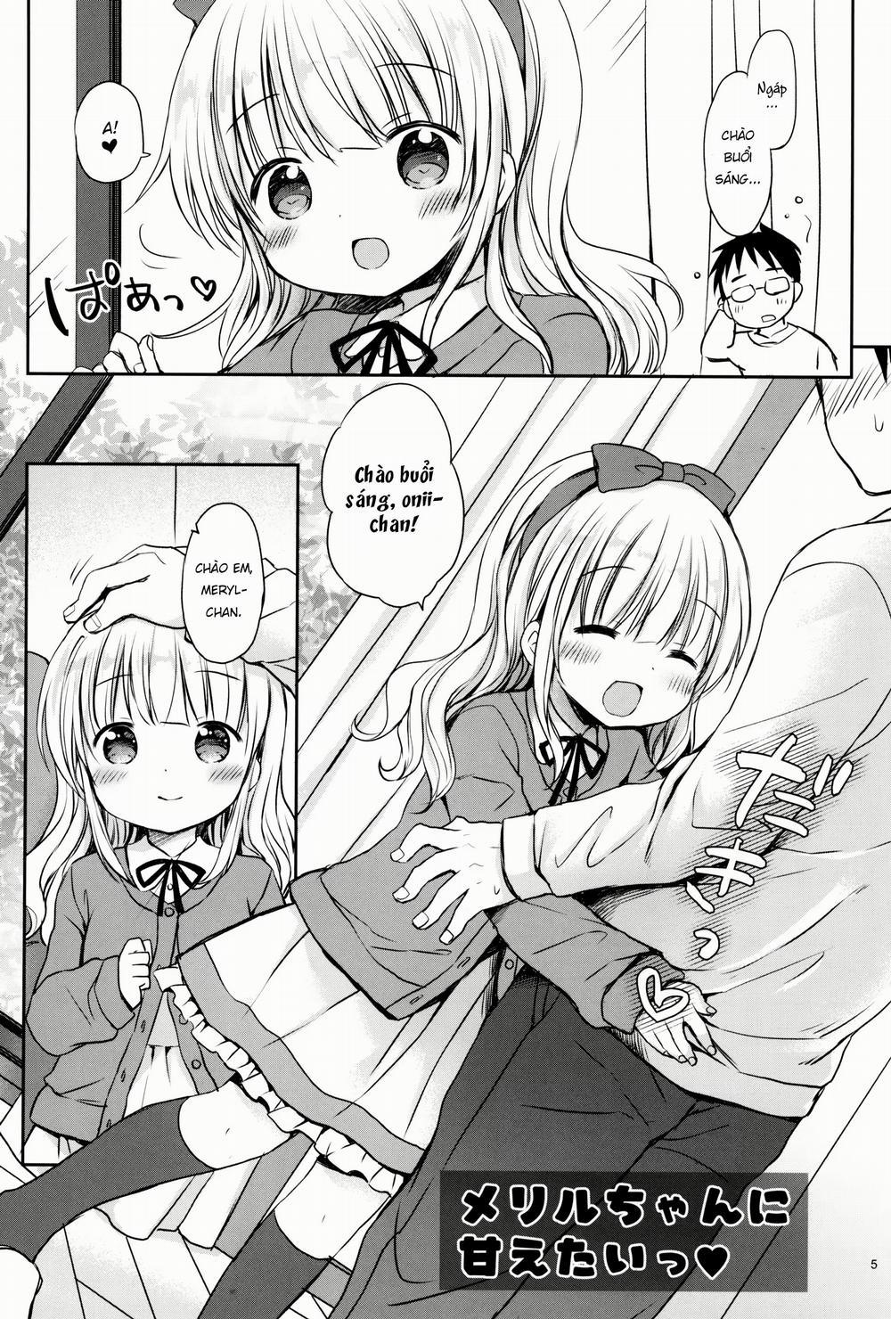 Tôi chỉ muốn Meryl-chan chăm sóc tôi thôi! Oneshot trang 4