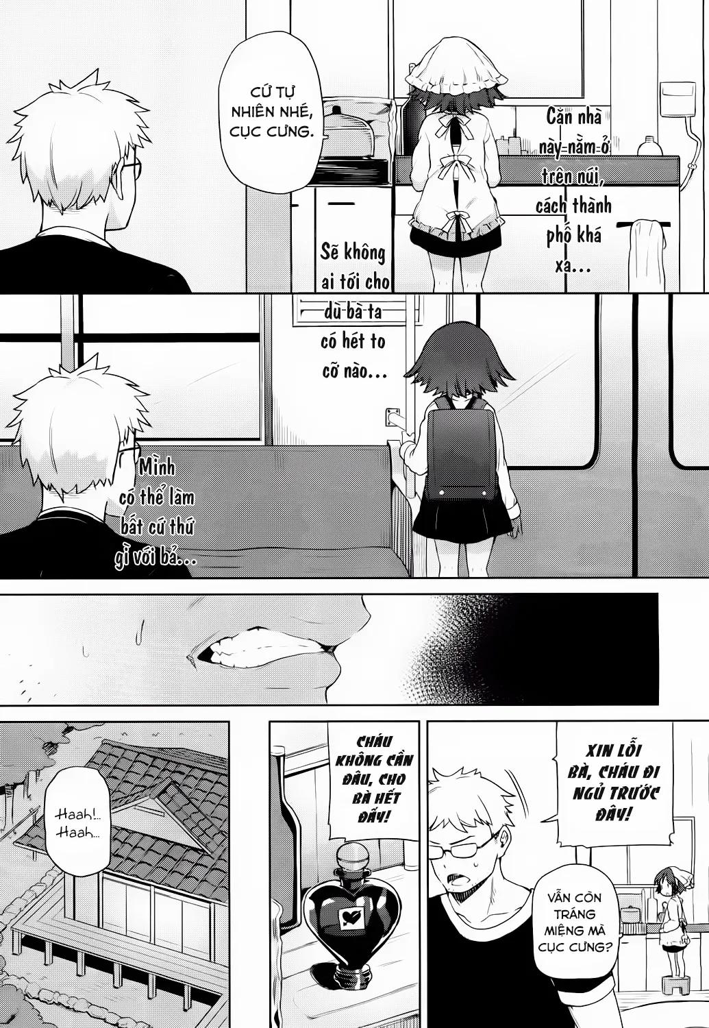 Tôi Có Thể Làm Bất Cứ Thứ Gì Với Bé Loli Mà Không Sợ Bị Gông Cổ Bởi Bé Ấy Là Bà Tôi! OneShot trang 3