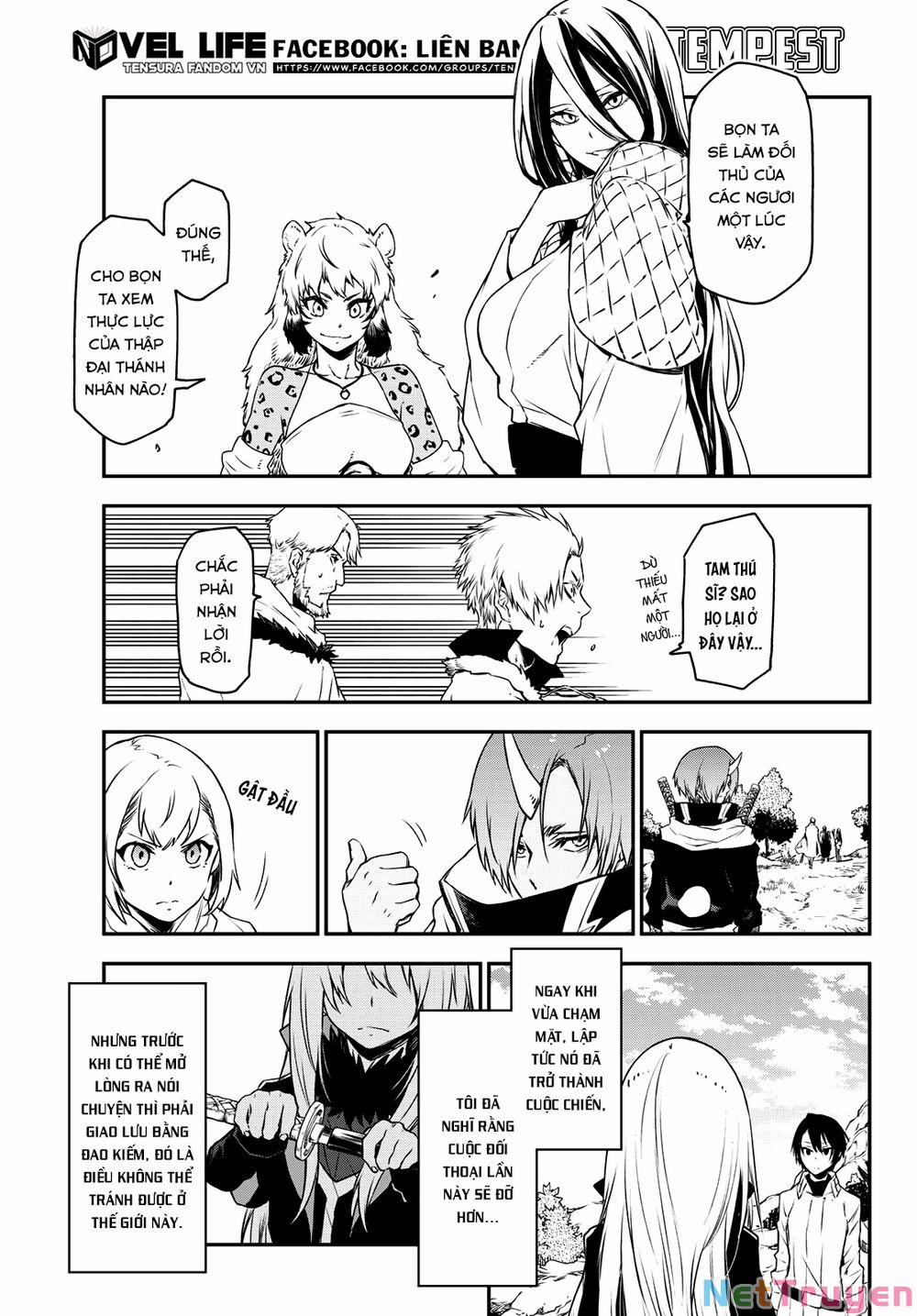 Tôi Đã Chuyển Sinh Thành Slime 0 Lần thứ hai đương đầu trang 40