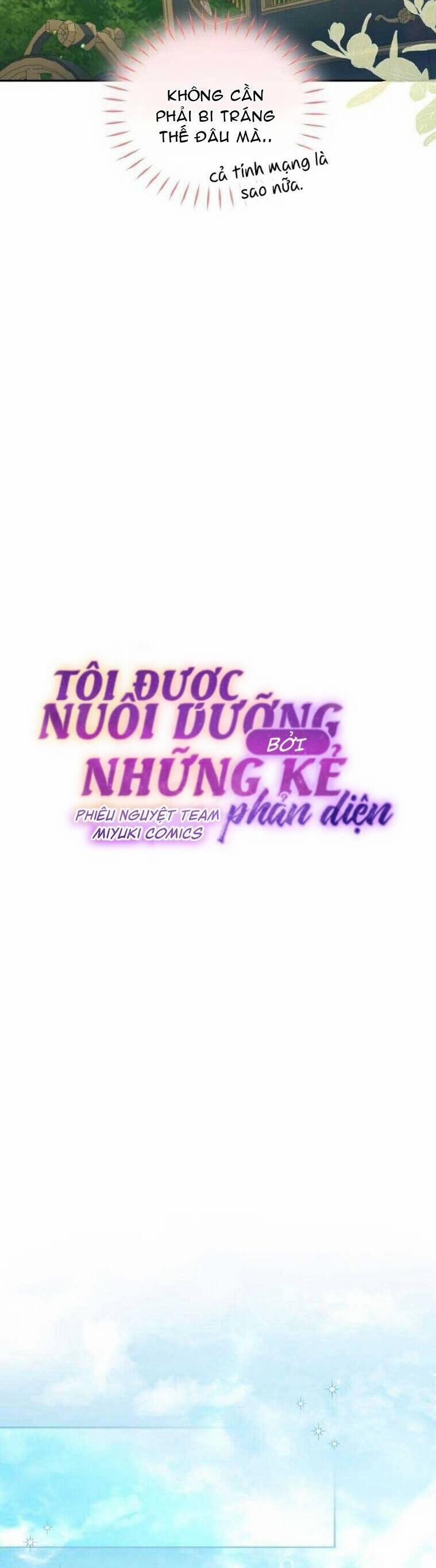 Tôi Đang Được Nuôi Dưỡng Bởi Những Kẻ Phản Diện 71 trang 8