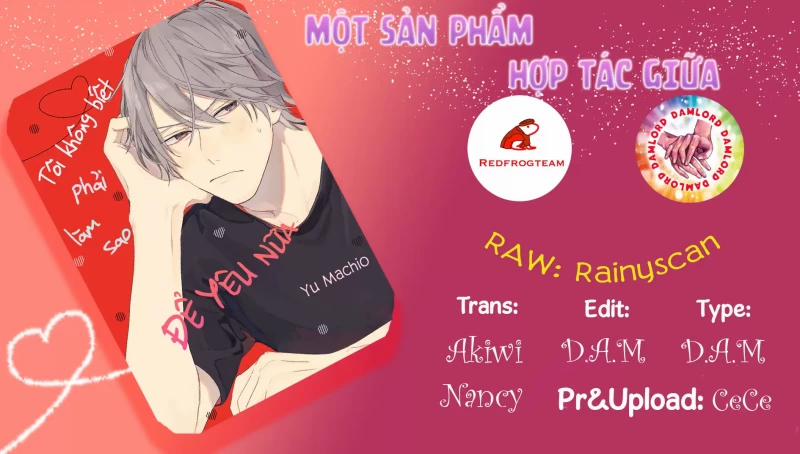 Tôi Không Biết Làm Sao Để Yêu Nữa 2 trang 0