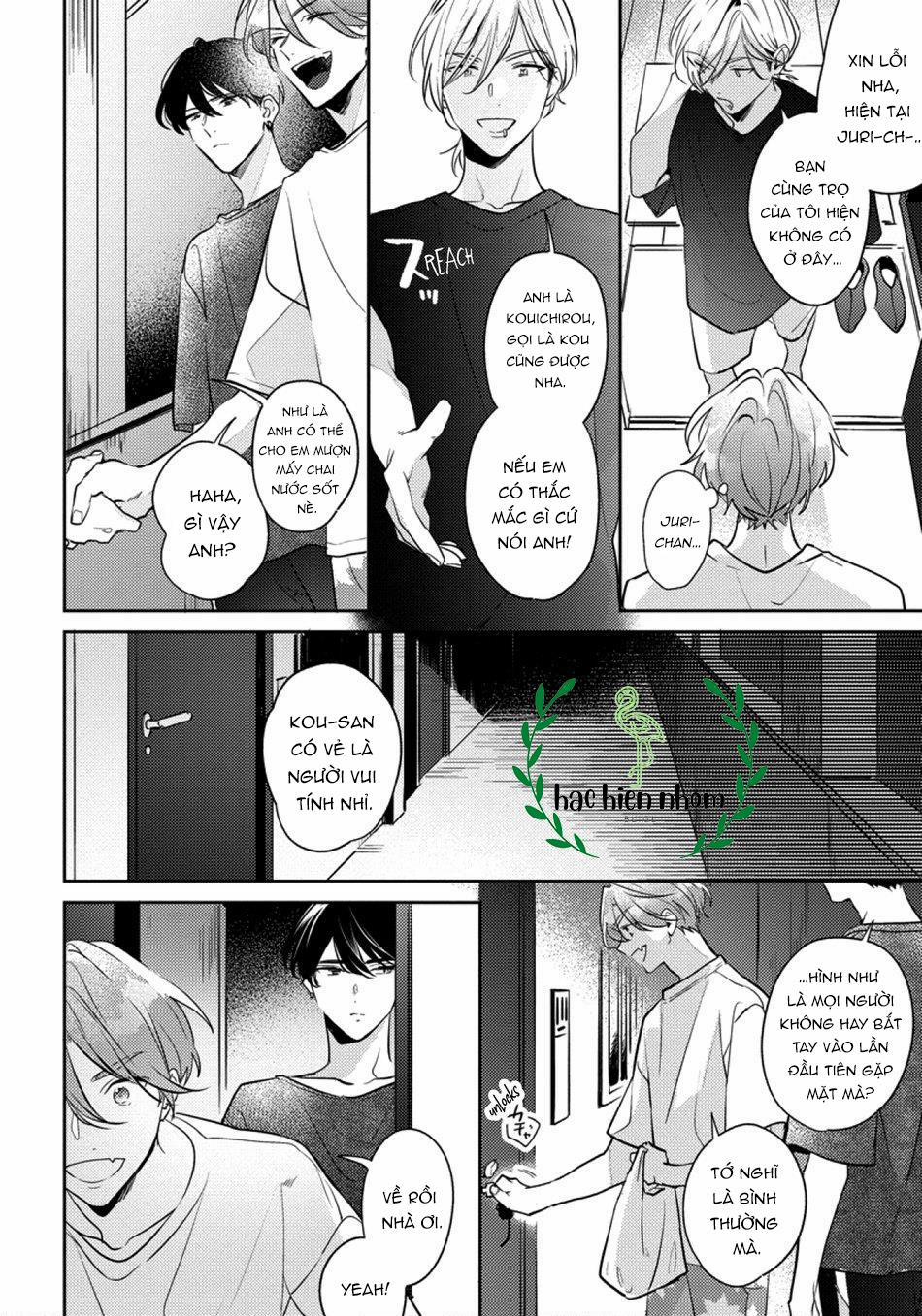 Tôi không muốn chỉ làm người bạn thời thơ ấu của cậu nữa 1 trang 16