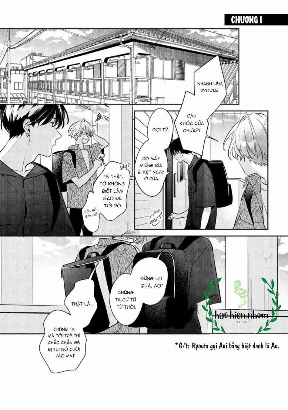 Tôi không muốn chỉ làm người bạn thời thơ ấu của cậu nữa 1 trang 5