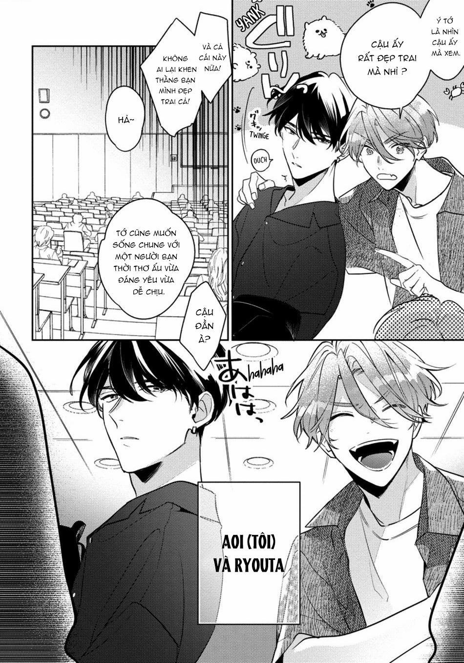 Tôi không muốn chỉ làm người bạn thời thơ ấu của cậu nữa 1 trang 8