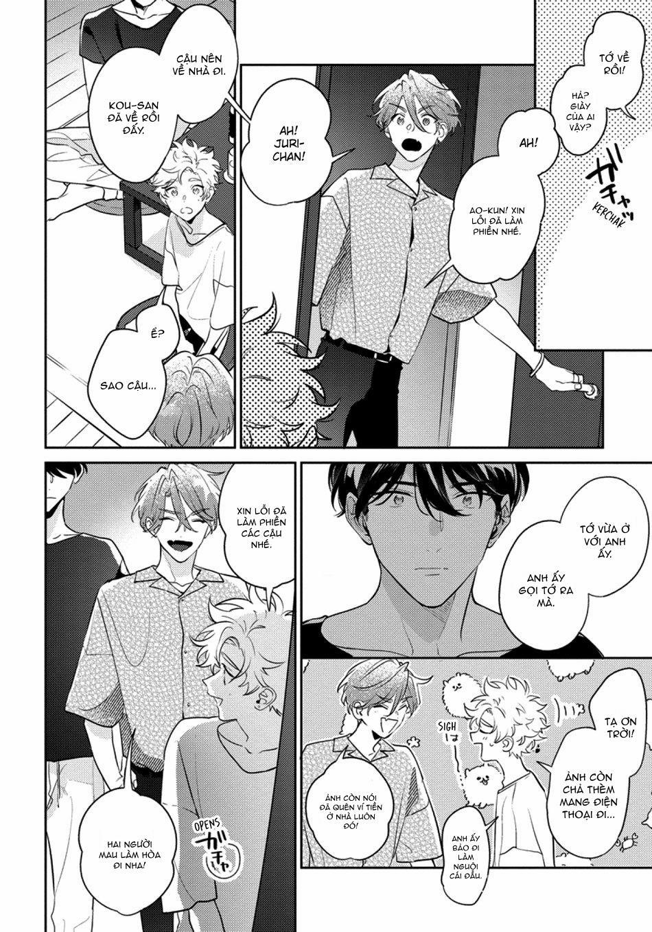 Tôi không muốn chỉ làm người bạn thời thơ ấu của cậu nữa 3 trang 24