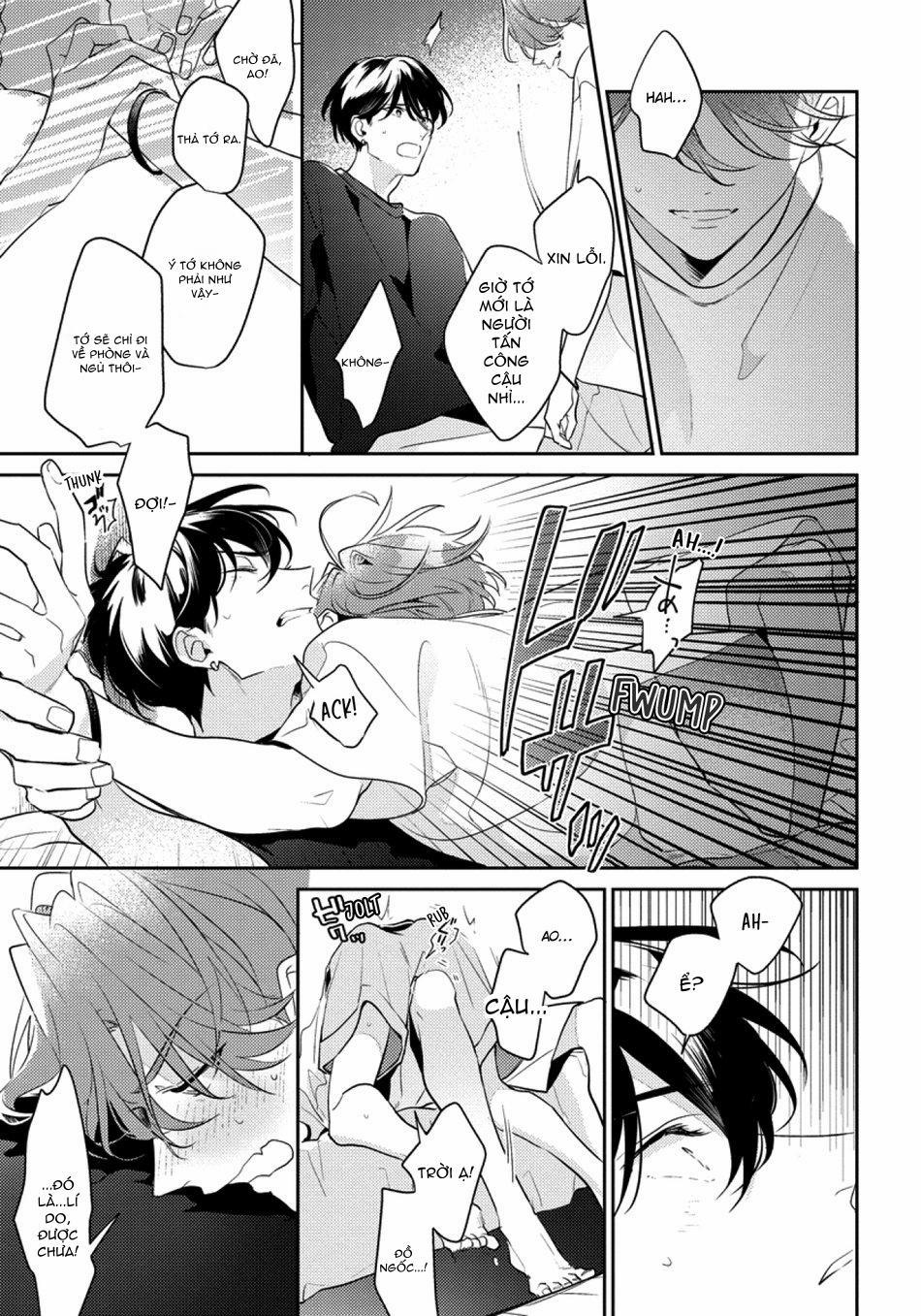 Tôi không muốn chỉ làm người bạn thời thơ ấu của cậu nữa 3 trang 3