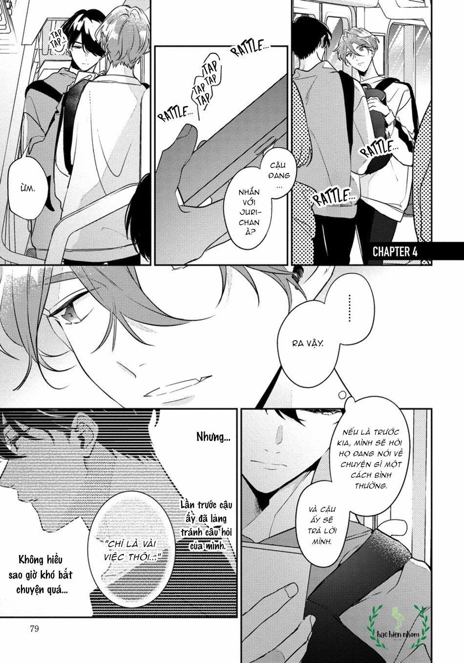 Tôi không muốn chỉ làm người bạn thời thơ ấu của cậu nữa 4 trang 1