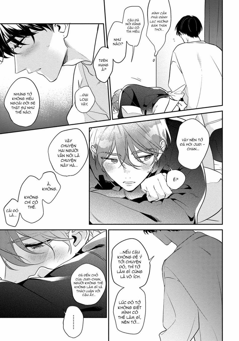 Tôi không muốn chỉ làm người bạn thời thơ ấu của cậu nữa 6 trang 11