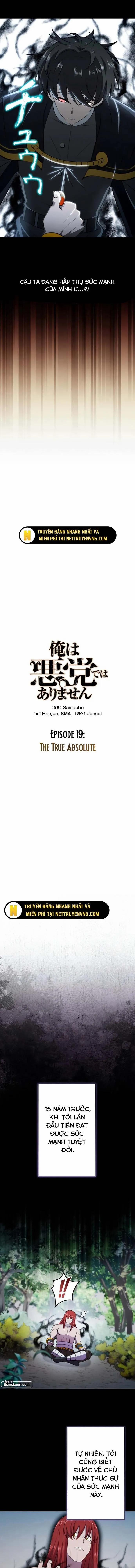 Tôi Không Phải Là Kẻ Phản Diện 19 trang 1