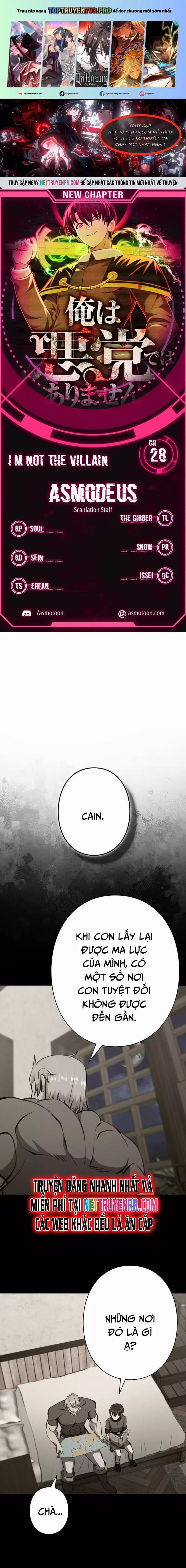 Tôi Không Phải Là Kẻ Phản Diện 28 trang 0