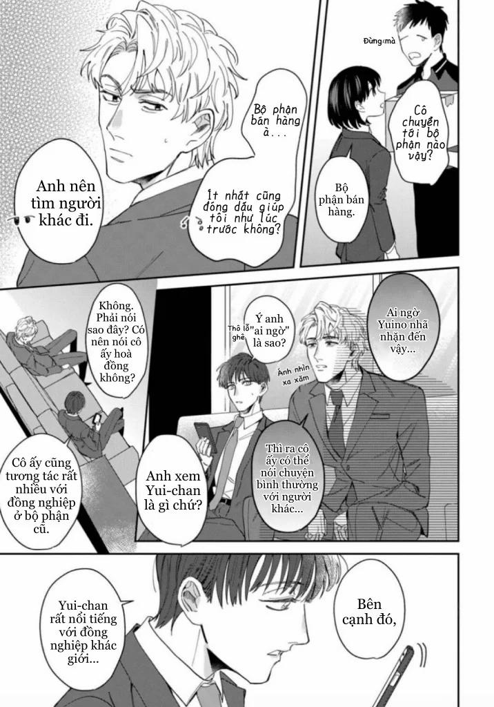 Tôi Không Thể Chỉ Biết Yêu Thôi – Cấp Trên Hay Soi Mói Và Cấp Dưới Nghiện Mùi 5.1 trang 14