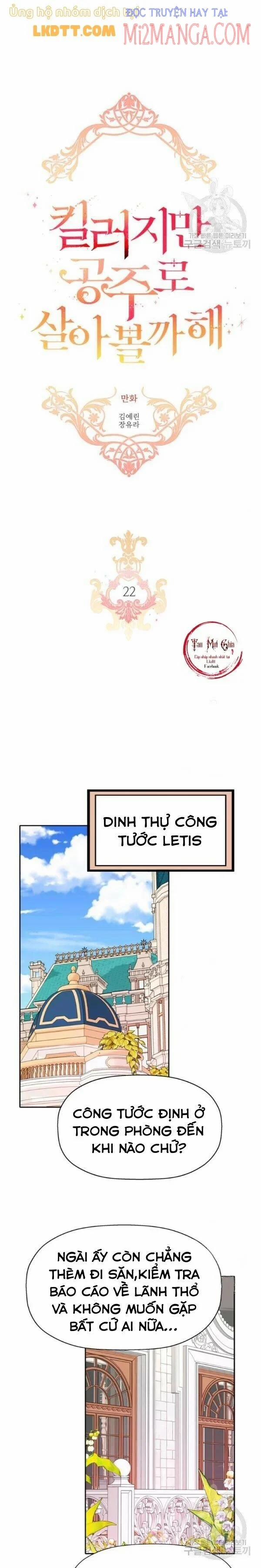 Tôi Là Một Sát Thủ Nhưng Tôi Đang Nghĩ Đến Việc Sống Như Một Cô Công Chúa 22 trang 9