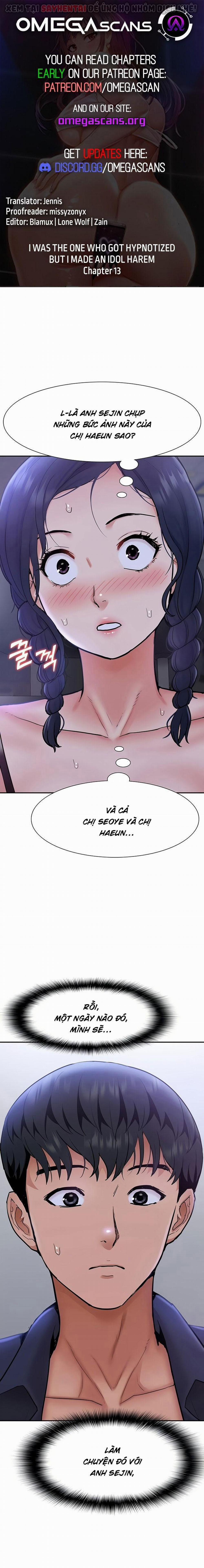 Tôi Là Người Bị Thôi Miên Nhưng Lại Lập Ra Dàn Harem Idol 13 trang 1