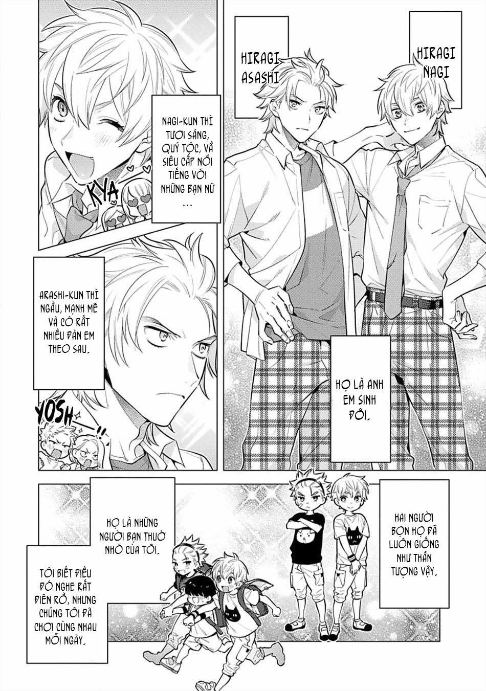 Tôi Là Người Nhút Nhát Nhưng Được Cặp Sinh Đôi Yêu Thương 1 trang 10