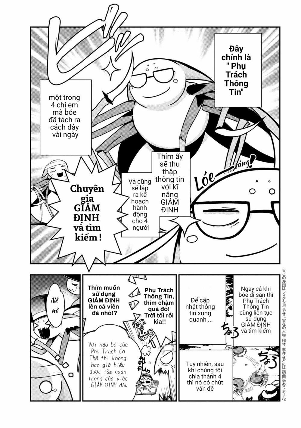 Tôi Là Nhện Đấy Thi Sao Nào? Cuộc Sống Của 4 Chị Em Nhện 2 trang 0