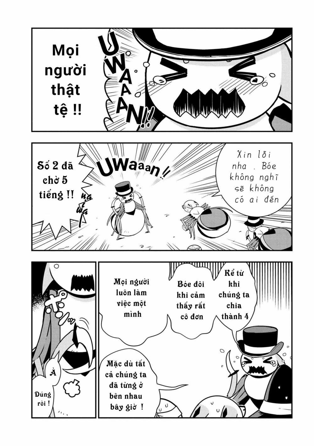 Tôi Là Nhện Đấy Thi Sao Nào? Cuộc Sống Của 4 Chị Em Nhện 7 trang 2
