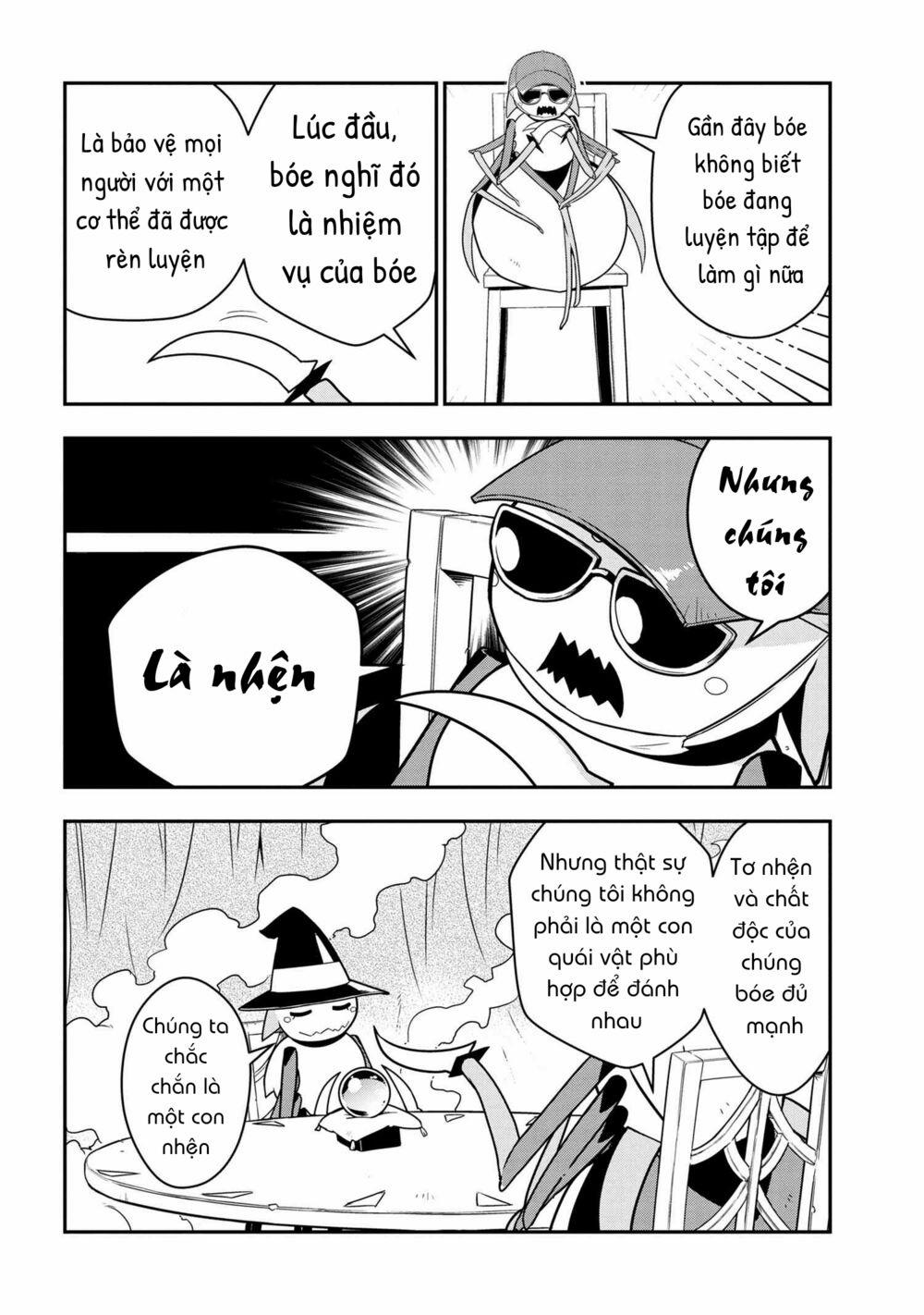 Tôi Là Nhện Đấy Thi Sao Nào? Cuộc Sống Của 4 Chị Em Nhện 8 trang 1