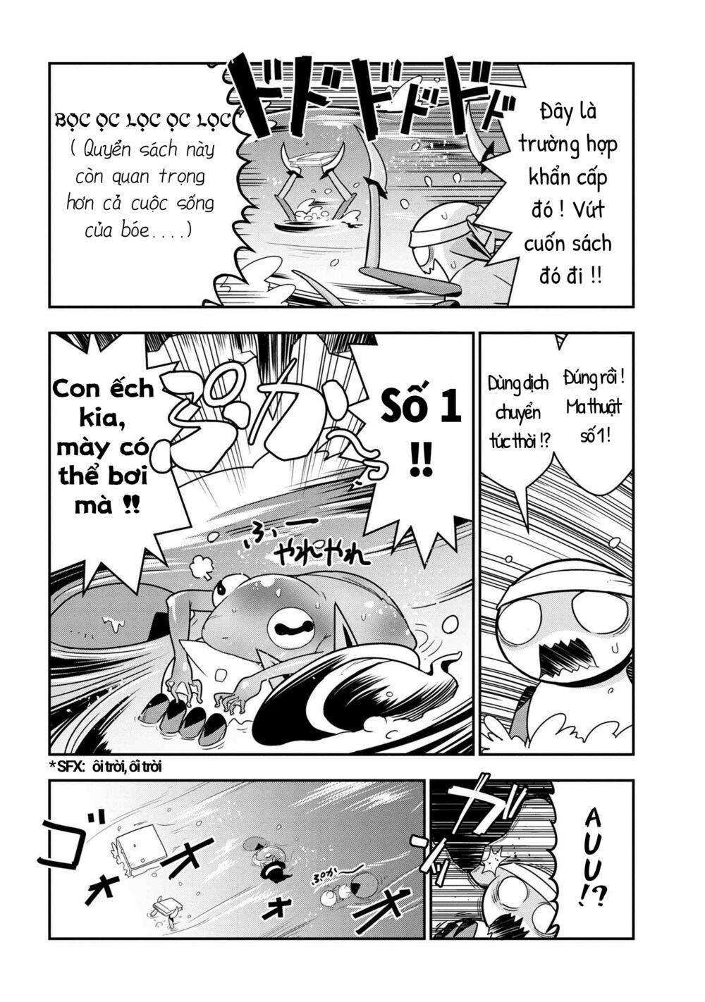 Tôi Là Nhện Đấy Thi Sao Nào? Cuộc Sống Của 4 Chị Em Nhện 9 trang 4