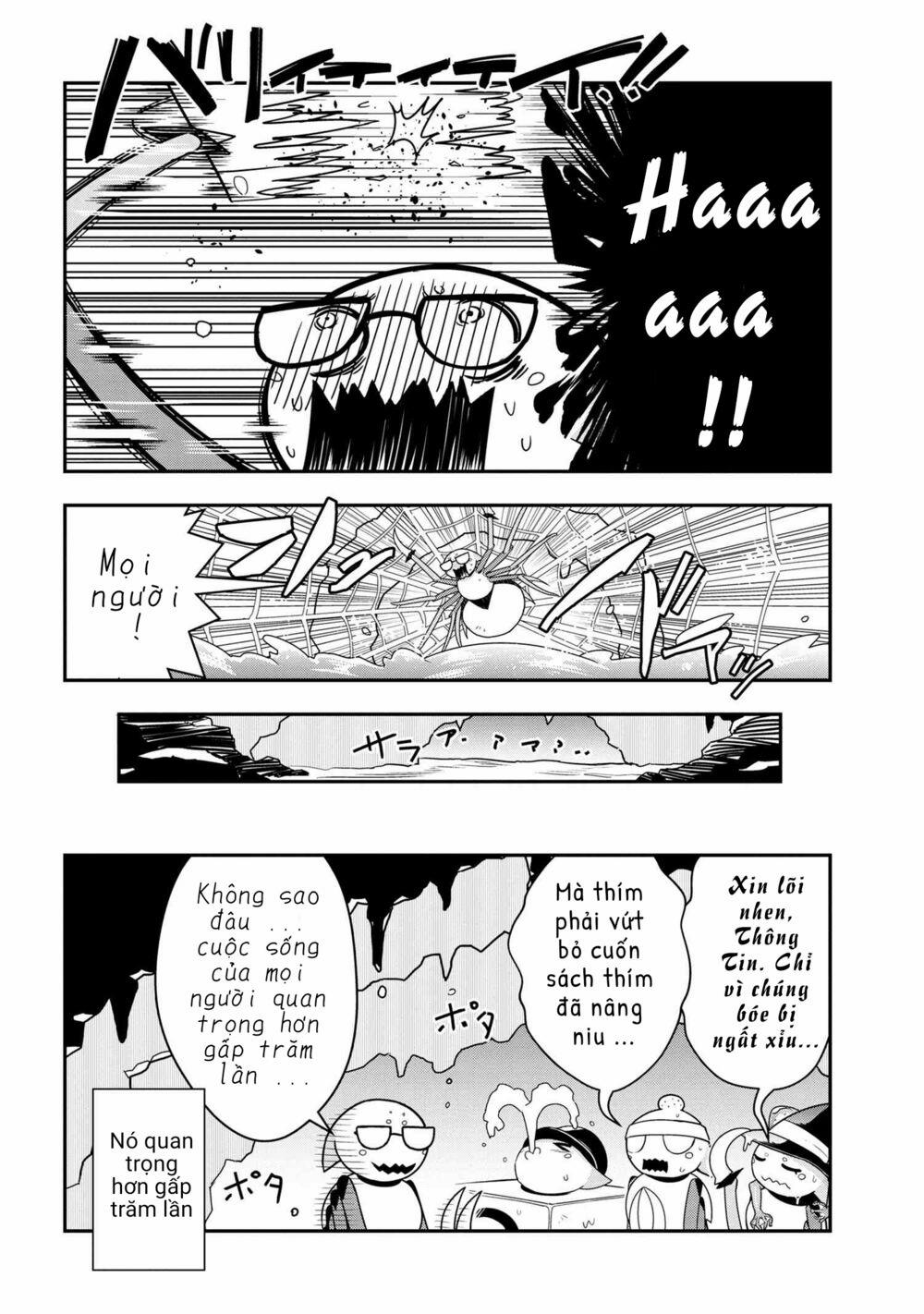 Tôi Là Nhện Đấy Thi Sao Nào? Cuộc Sống Của 4 Chị Em Nhện 9 trang 8