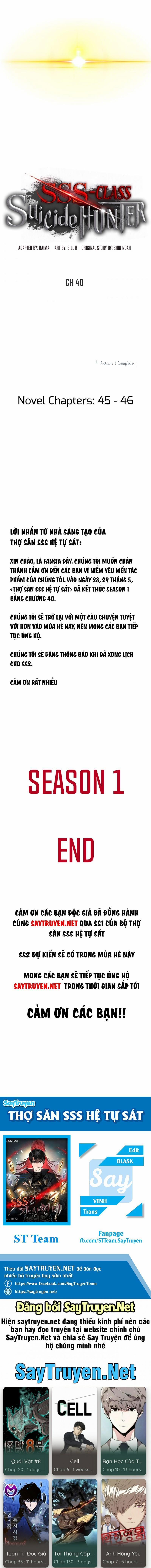 Tôi Là Thợ Săn Có Kĩ Năng Tự Sát Cấp Sss 0 END SS1 trang 13