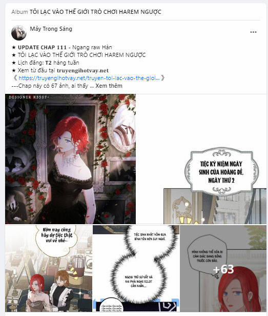 Tôi Lạc Vào Thế Giới Trò Chơi Harem Ngược 111.2 trang 37