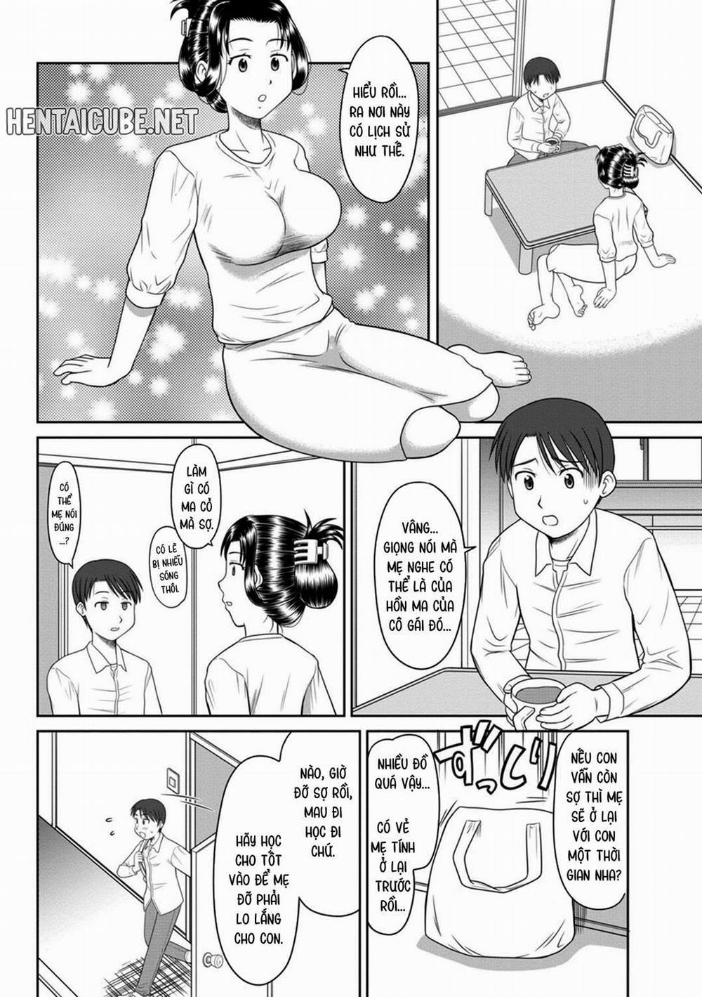 Tôi, mẹ tôi và căn phòng hình như có ma Oneshot trang 4