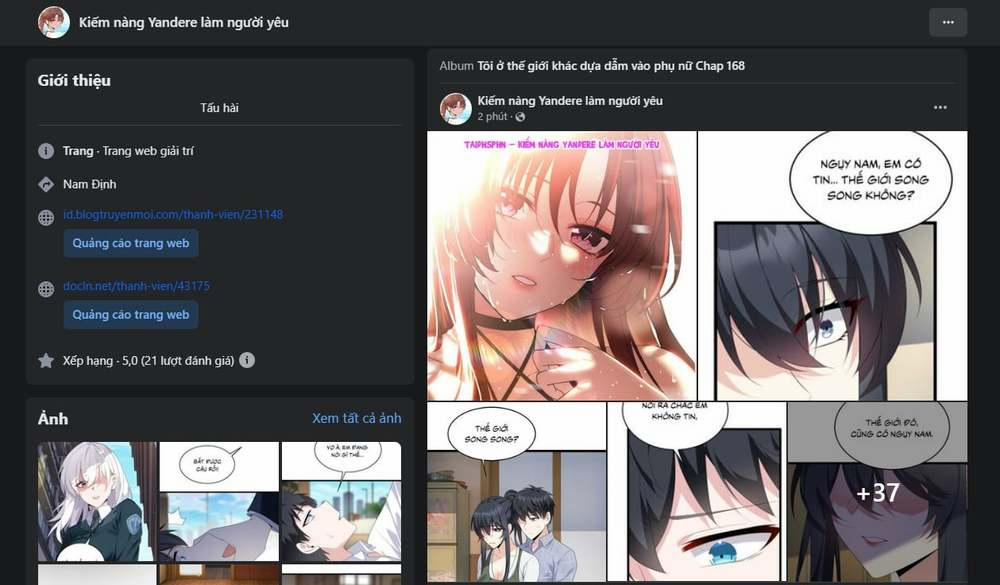 Tôi Ở Thế Giới Khác Dựa Dẫm Vào Phụ Nữ 166 trang 56