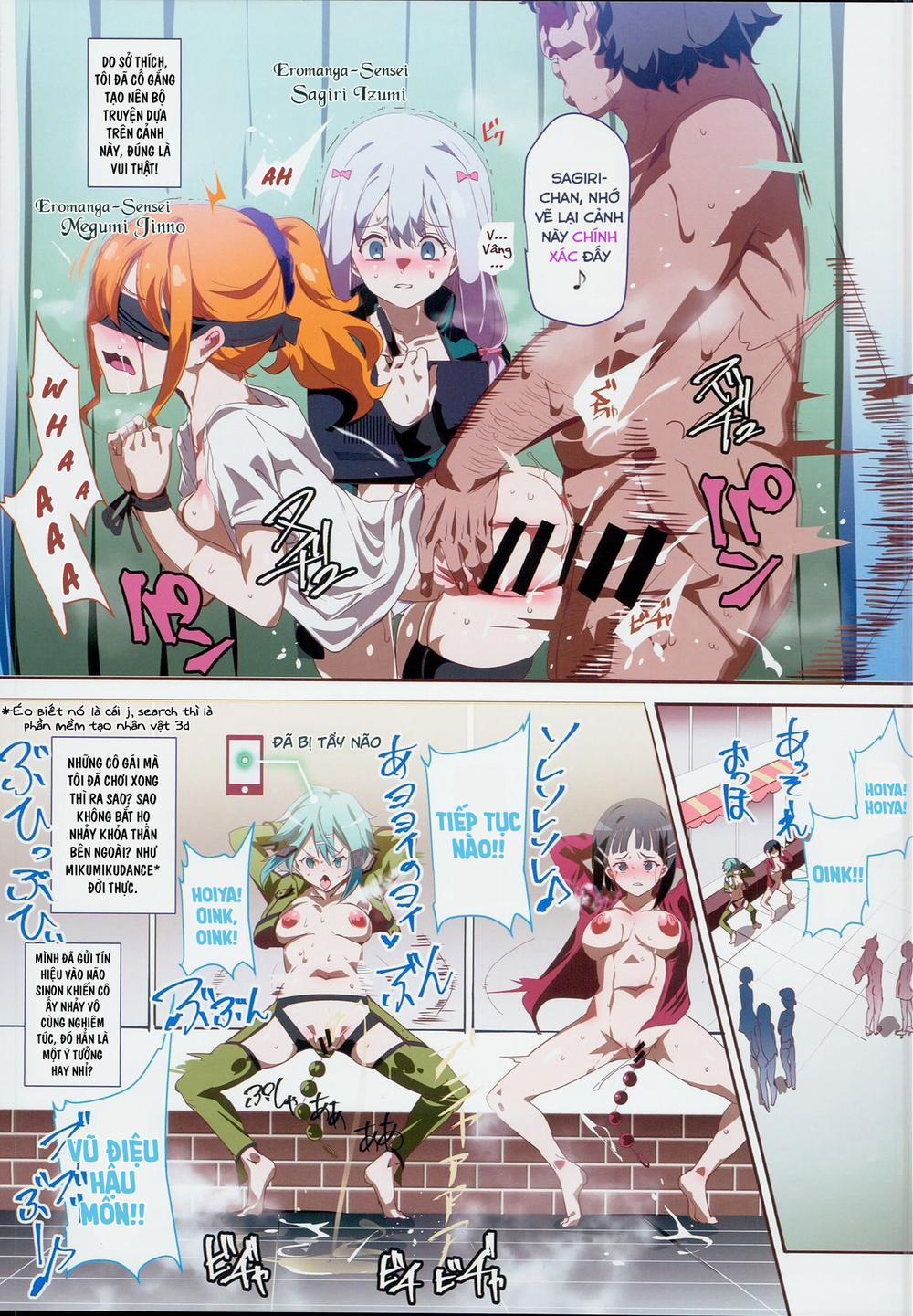 Tôi Sẽ Địt Hết Waifu Của Các Bạn Oneshot (Full màu) trang 7