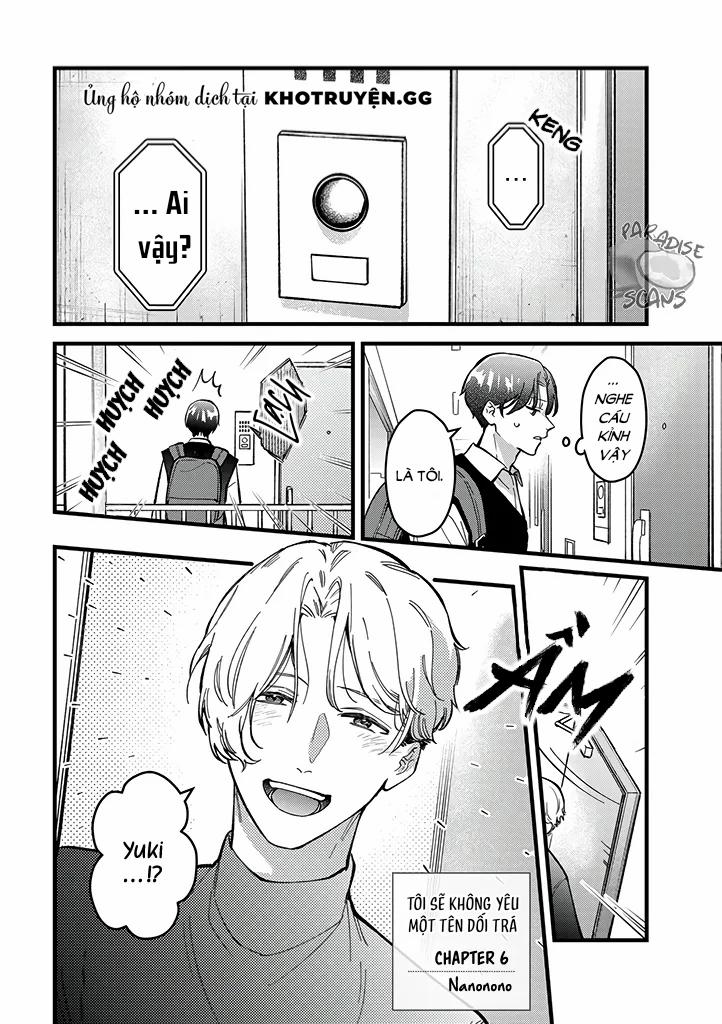 Tôi Sẽ Không Phải Lòng Tên Gian Manh Như Cậu 7 trang 12