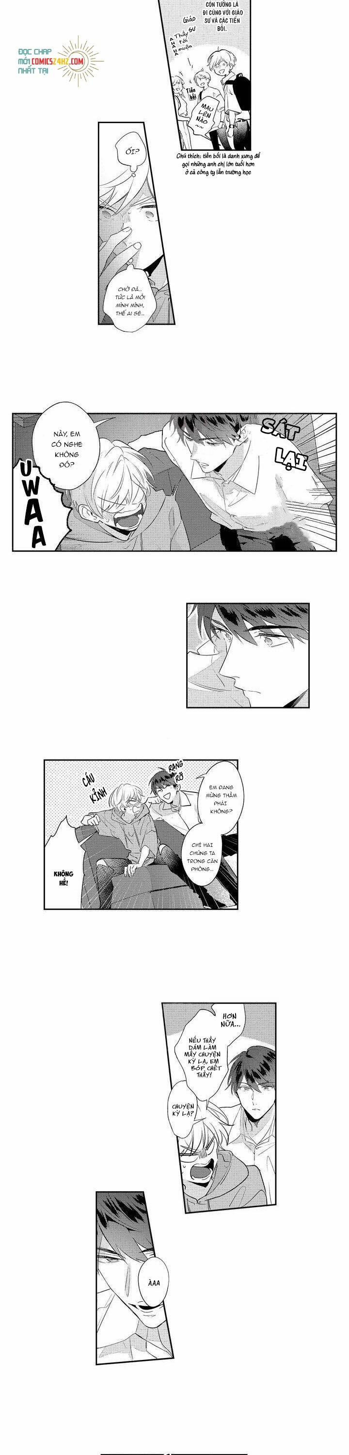 Tôi Sẽ Không Rơi Vào Lưới Tình Của Giáo Viên Bạo Dâm Đâu 4 trang 10