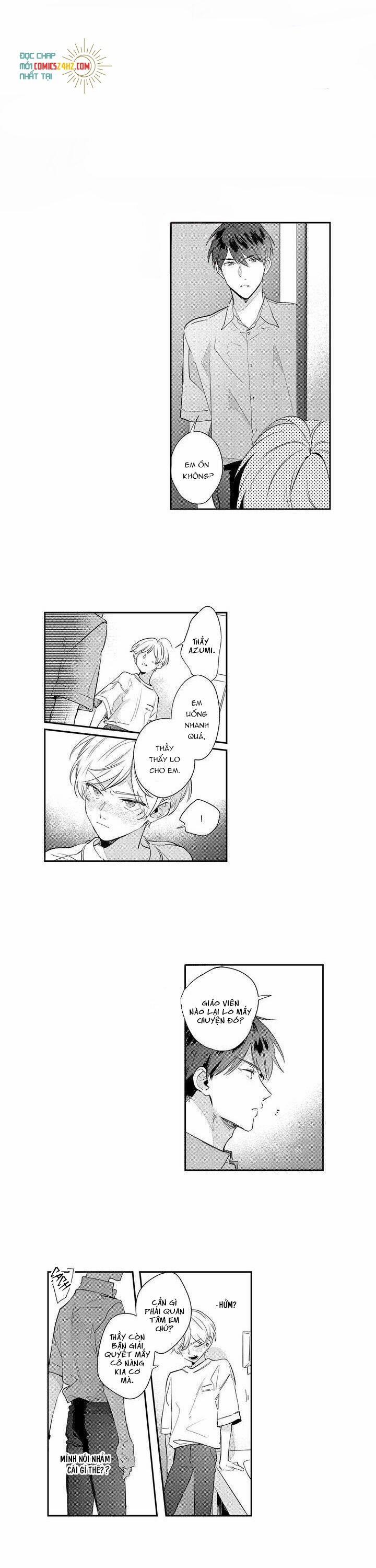 Tôi Sẽ Không Rơi Vào Lưới Tình Của Giáo Viên Bạo Dâm Đâu 5 trang 0