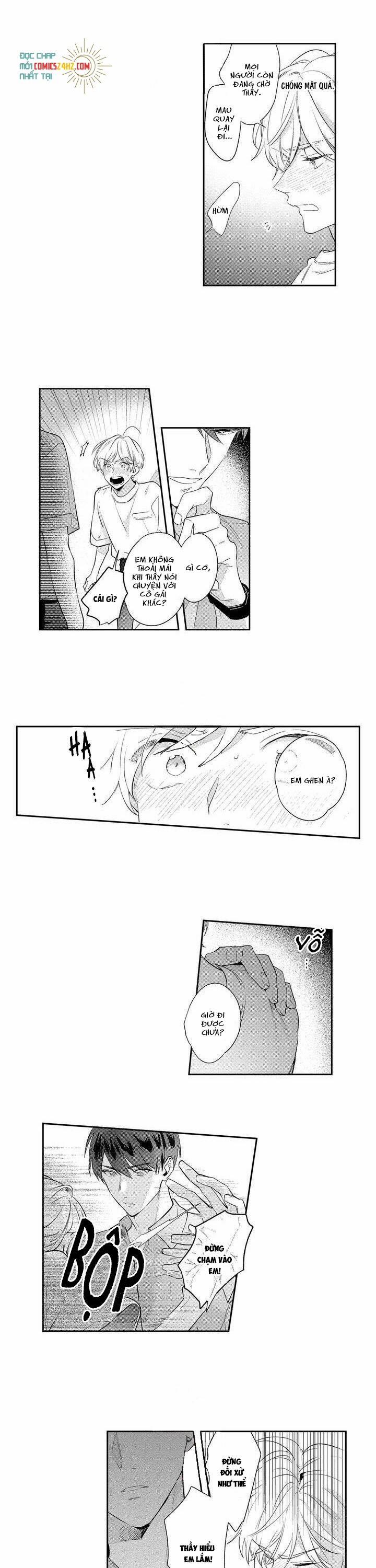 Tôi Sẽ Không Rơi Vào Lưới Tình Của Giáo Viên Bạo Dâm Đâu 5 trang 1