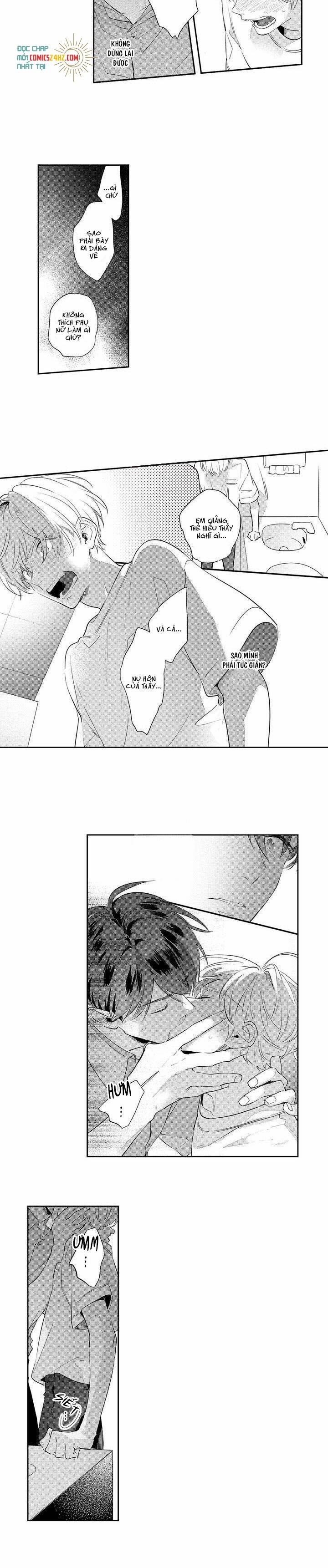Tôi Sẽ Không Rơi Vào Lưới Tình Của Giáo Viên Bạo Dâm Đâu 5 trang 2
