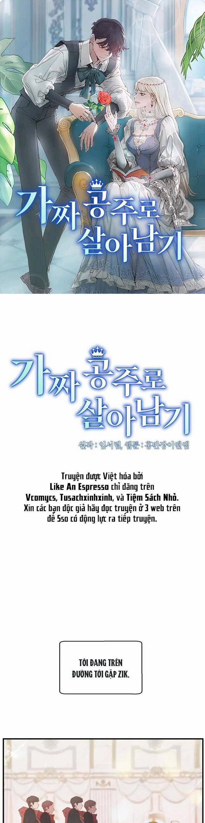 Tôi Sống Sót Như Một Nàng Công Chúa Giả 10 trang 0