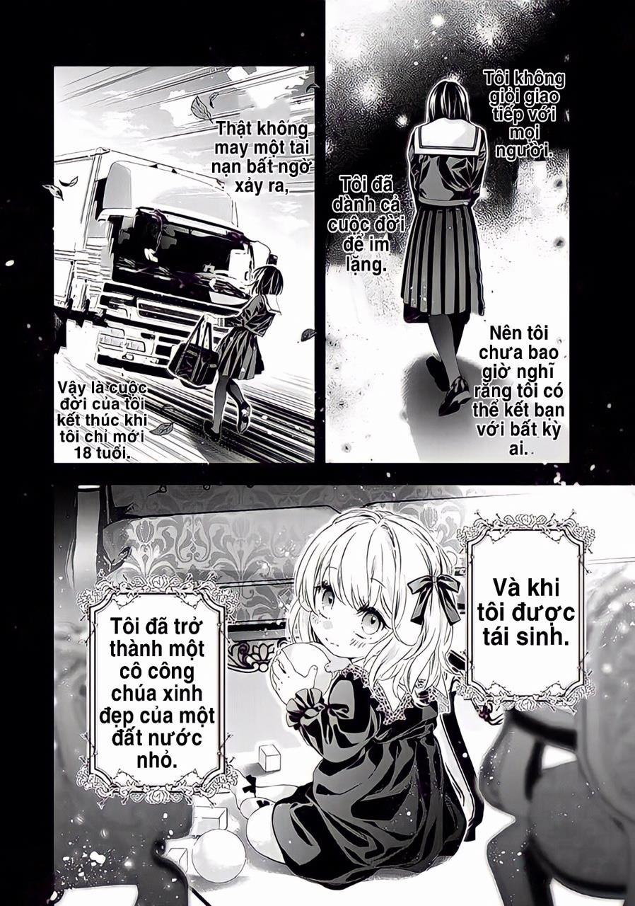 Tôi Tái Sinh Là Một Công Chúa Và Trở Thành Nô Lệ Thú Cưng Của Vị Hoàng Tử Khét Tiếng 1 trang 4