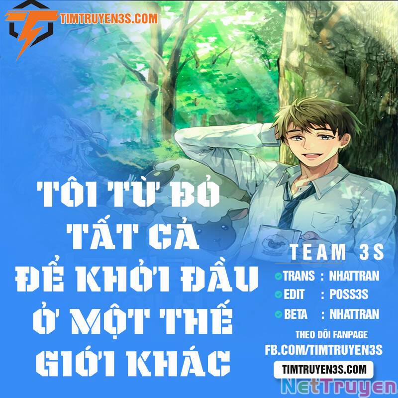 Tôi Từ Bỏ Tất Cả Để Khởi Đầu Ở Một Thế Giới Khác 1 trang 0