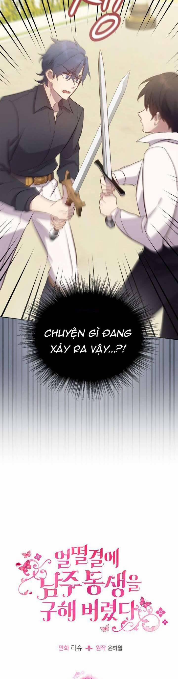 Tôi Vô Tình Cứu Được Em Trai Nam Chính 68 trang 3