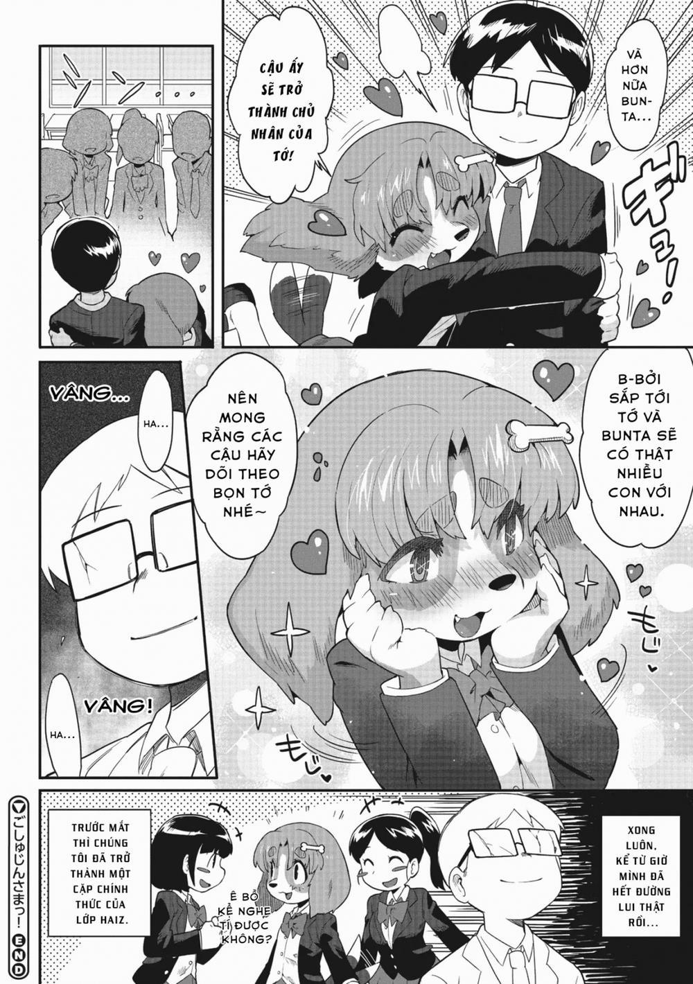 Tôi vô tình làm chủ nhân của học sinh chuyển trường Oneshot trang 32