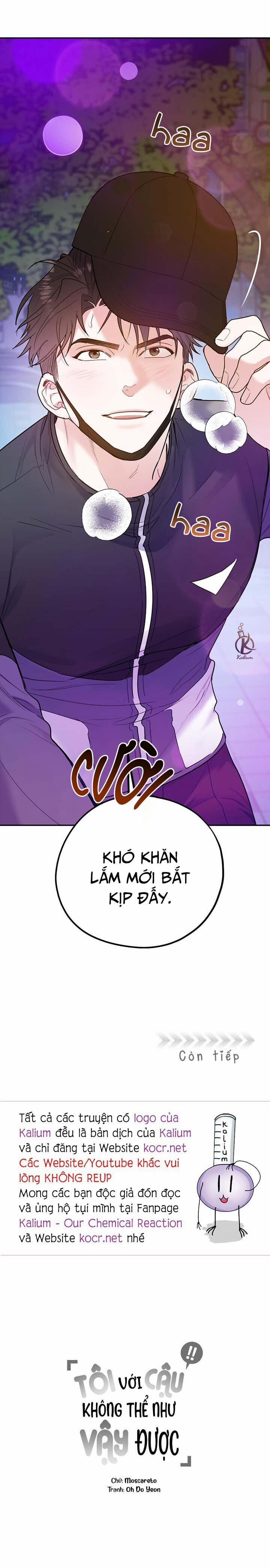 Tôi Với Cậu Không Thể Như Thế Này 40.5 trang 13
