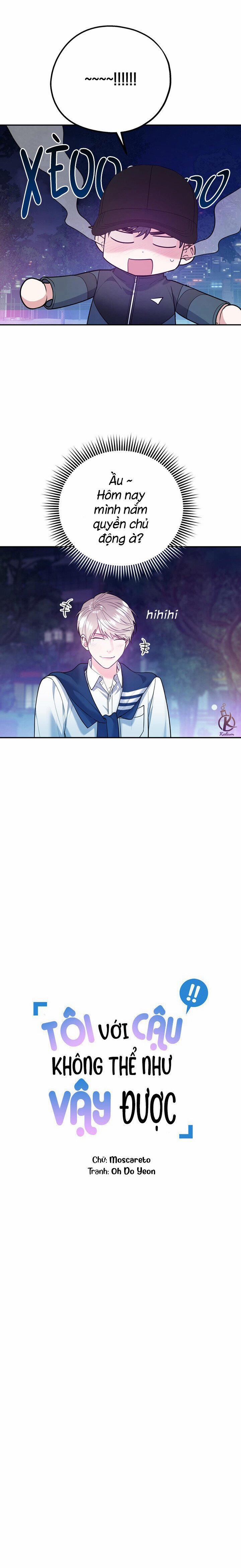 Tôi Với Cậu Không Thể Như Thế Này 42 trang 1