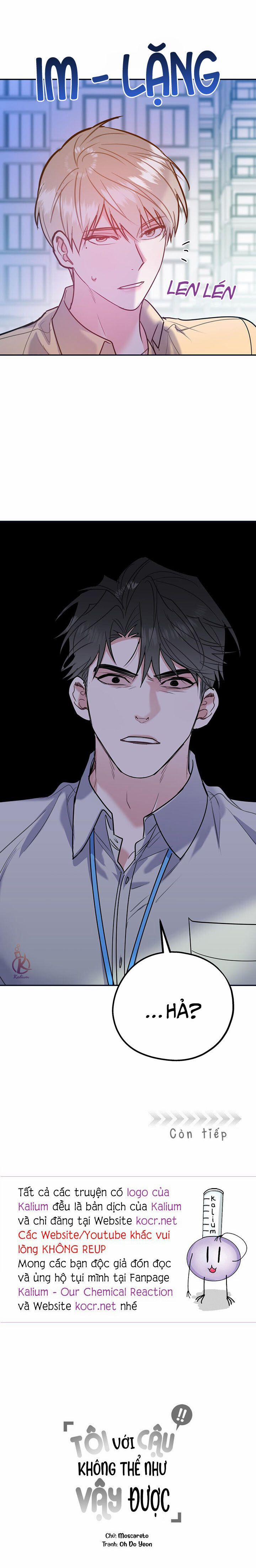 Tôi Với Cậu Không Thể Như Thế Này 46.5 trang 11