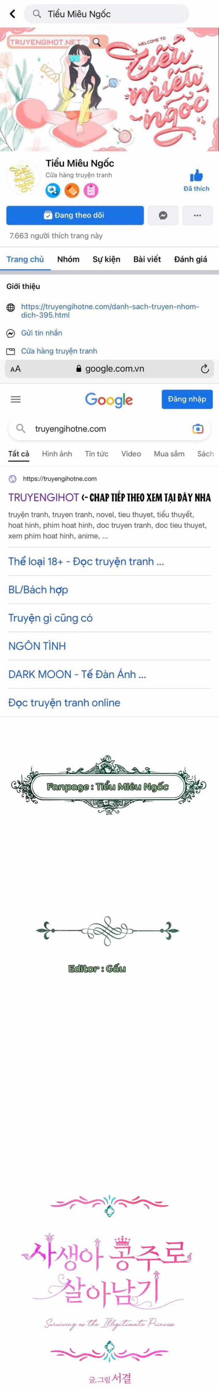 Tồn Tại Như Nàng Công Chúa Dã Chủng 71 trang 0