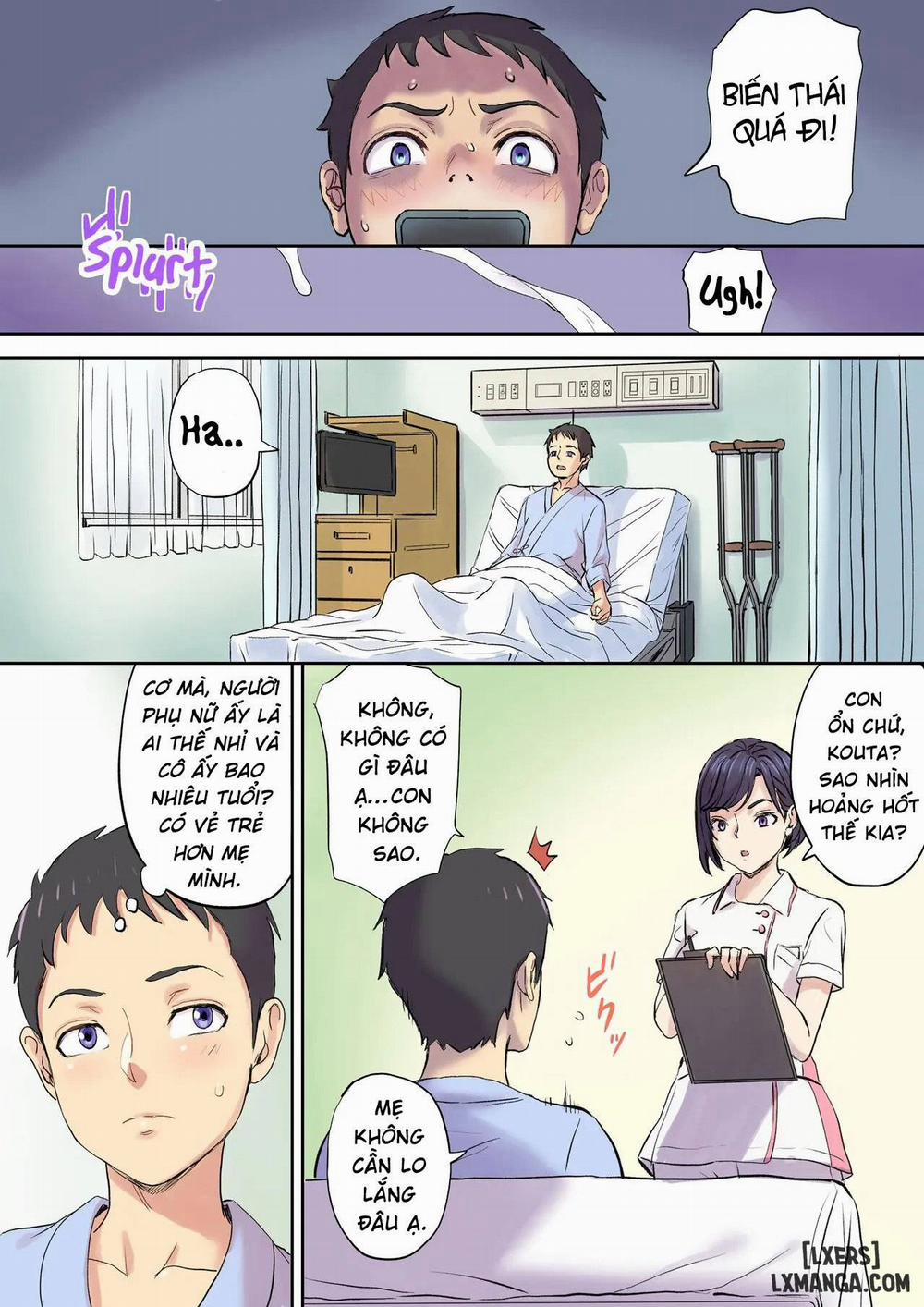 Tonari no Bed de Netorareru Kangoshi Jukubo 1 trang 32