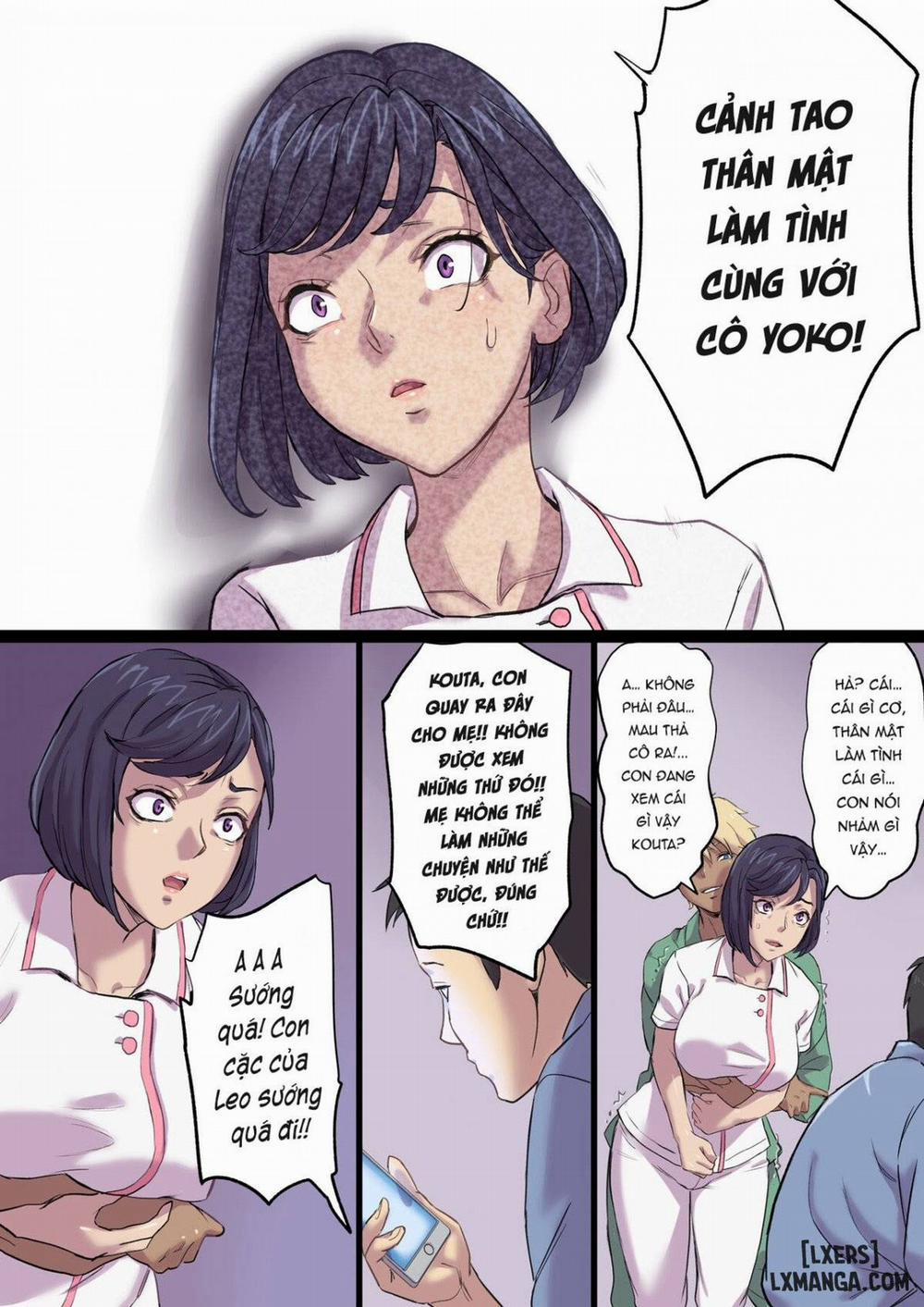 Tonari no Bed de Netorareru Kangoshi Jukubo 2 END trang 34