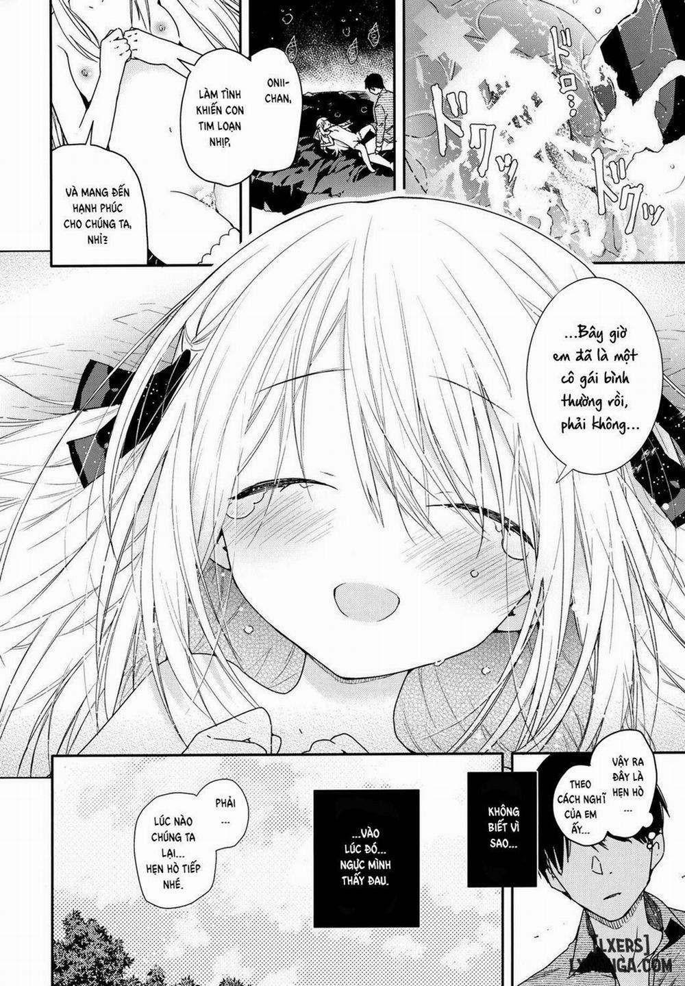 Tonari no Hakanage Shoujo to Hajimete Ecchi Oneshot trang 21