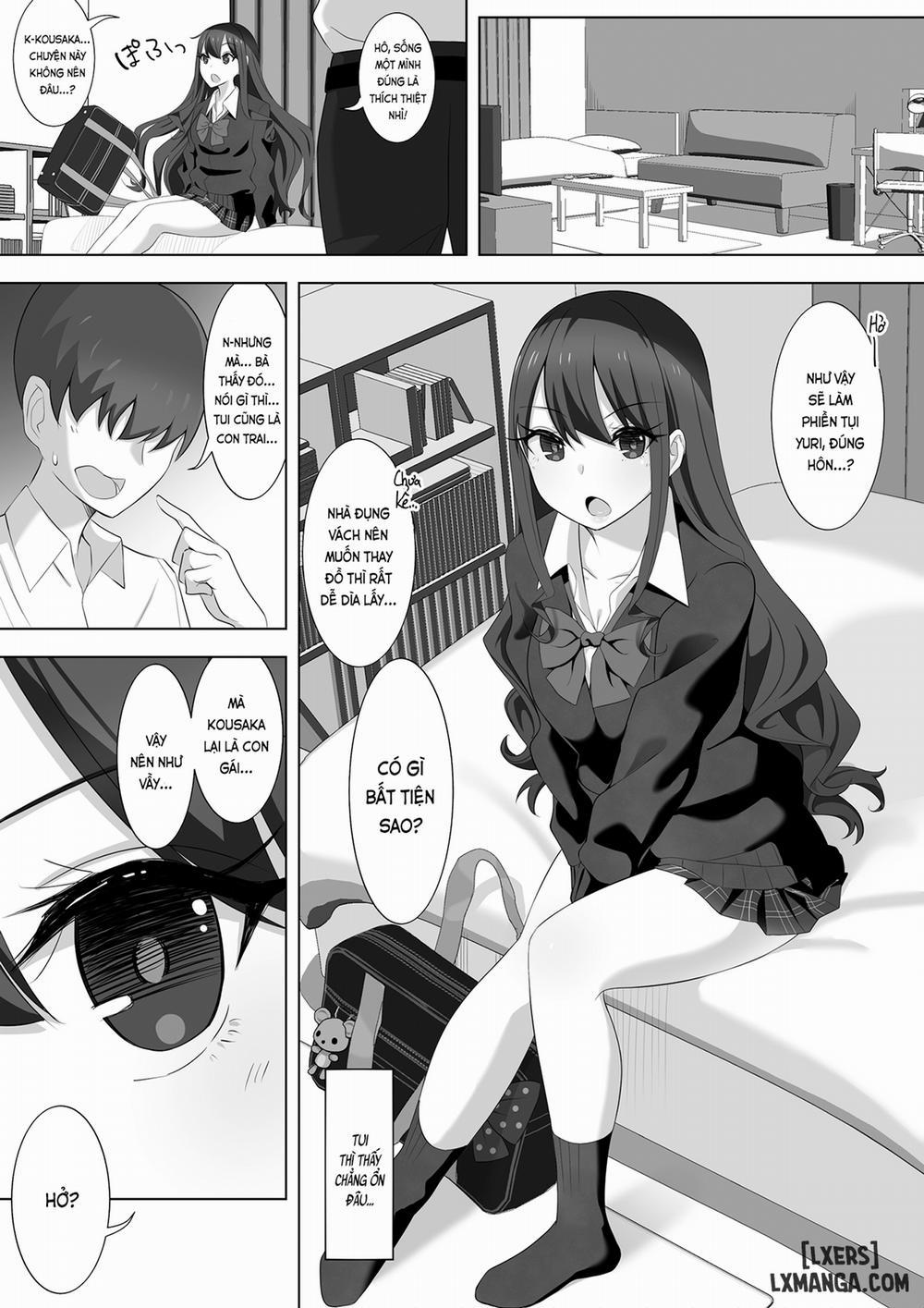Tonari no Namaiki Joshi ga Uchi o Oneshot trang 4