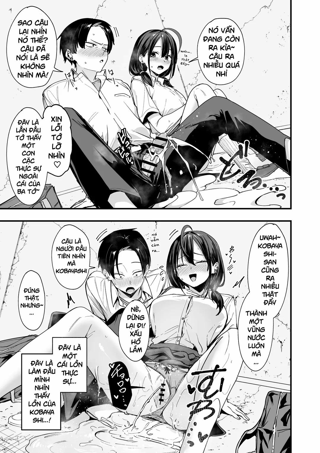 Tonari no Seki no Tomodachi to Issho ni Onanii Suru Hanashi Oneshot trang 27